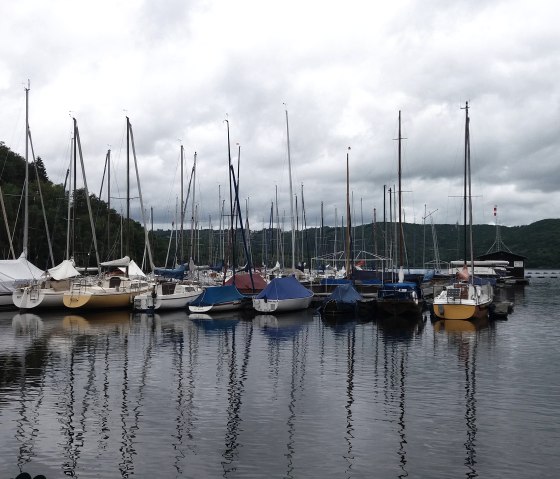 Ponton à voile de Schwammenauel