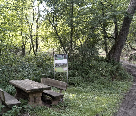 Rest area, Eifelspur sun, moon and stars, © Nordeifel Tourismus