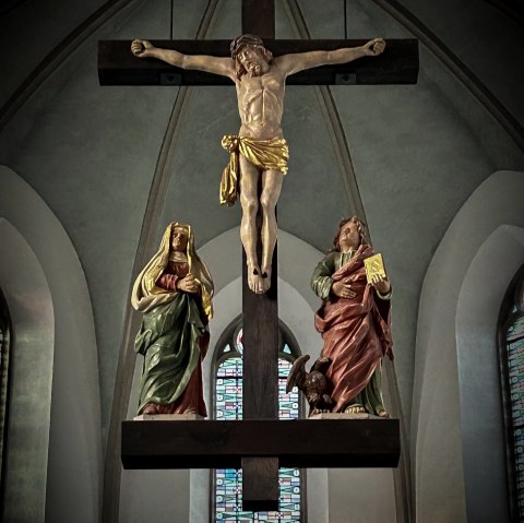 Cross in the Gemünder parish church, © Andreas Warler