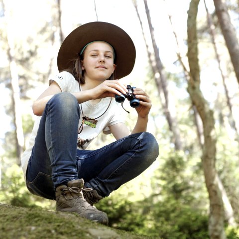 Family tour with junior rangers, © Nationalpark Eifel