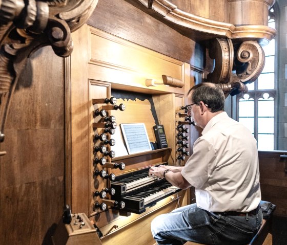 Organ impro, © Frank Wiesen