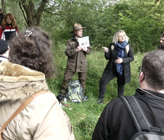 Gebärdensprachlich begleitete Rangertour, © Nationalpark Eifel / Menninghaus